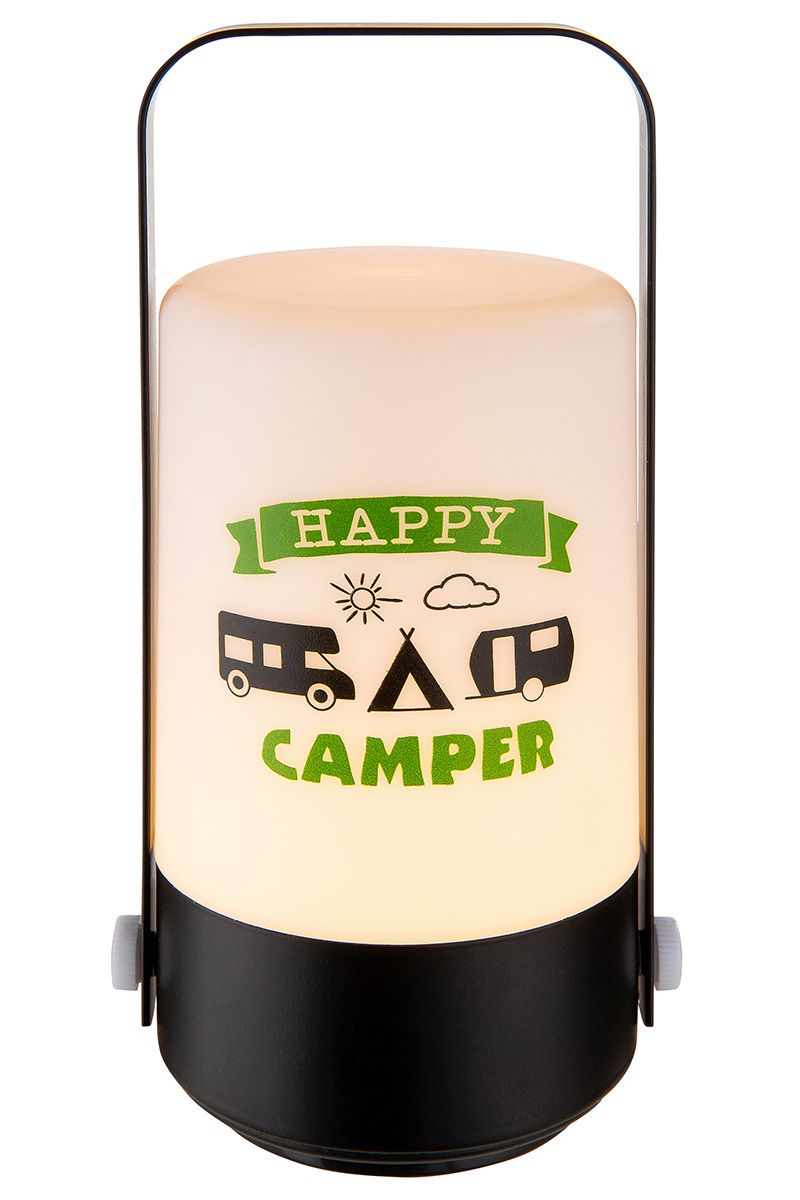 Dekoleuchte "Happy Camper" 