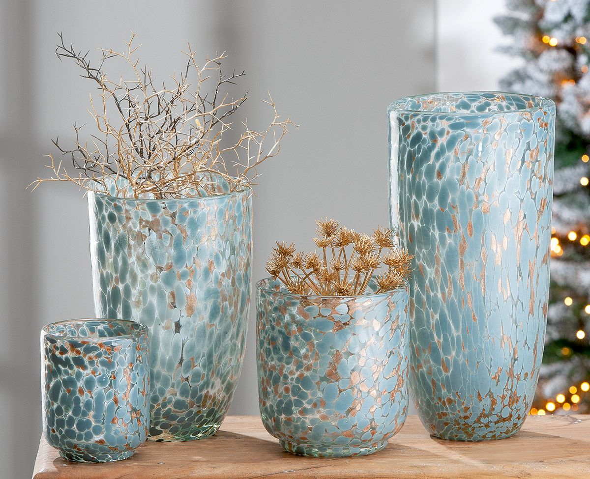 Glas Vase "Murina" Höhe 	19,5 cm Durchmesser 	16 cm